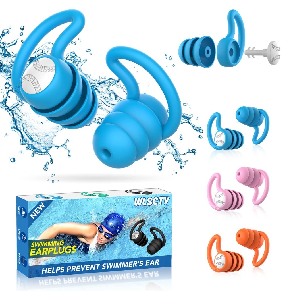 Schwimm-ohrstöpsel Für Erwachsene Und Kinder Ab 10 Jahren – Wasserdichte Ohrstöpsel – Schwimmohrstöpsel