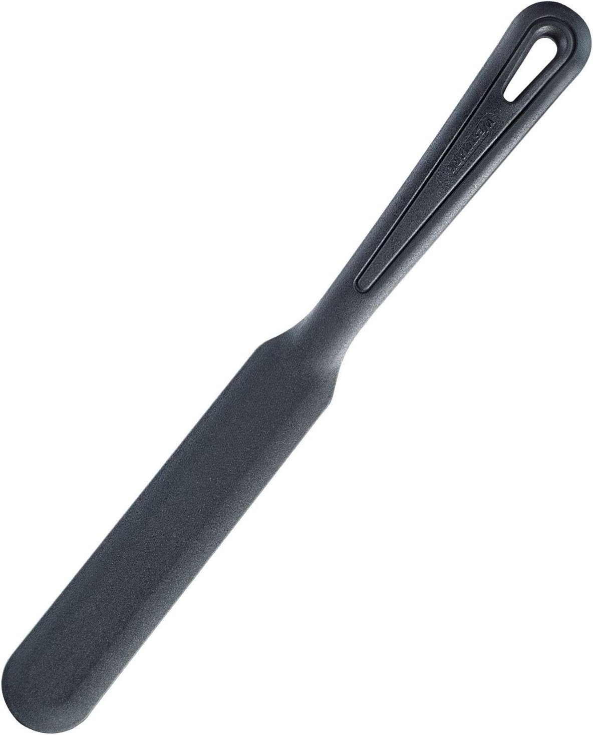 Crêpe-wender – 1 Stück – Pa-kunststoff – Hitzebeständig Bis 210 °c – Für Antihaftbeschichtete Pfannen – Schwarz – 33 Cm