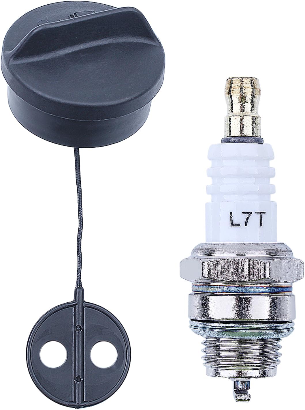 Tankdeckel Und Zündkerze Für Stihl Freischneider Fs38 Bis Fs88, Ersatzteilset Teilenummer 4128-350-0505, Einfache Motorwartung