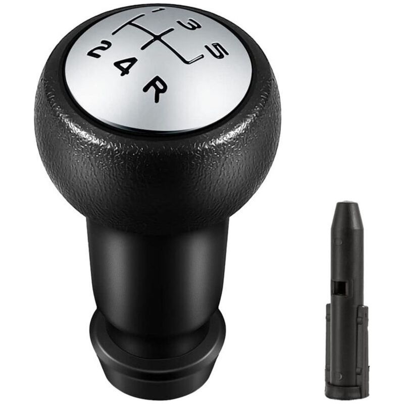 Pommeau De Levier De Vitesse Manuel 5 Vitesses Pour Peugeot 106 107 205 206 207 301 306 307 308 406 407 408 508 3008 1007 Et Citroën C1 C2 C3 C4 - Bouton De Changeur Universel Noir