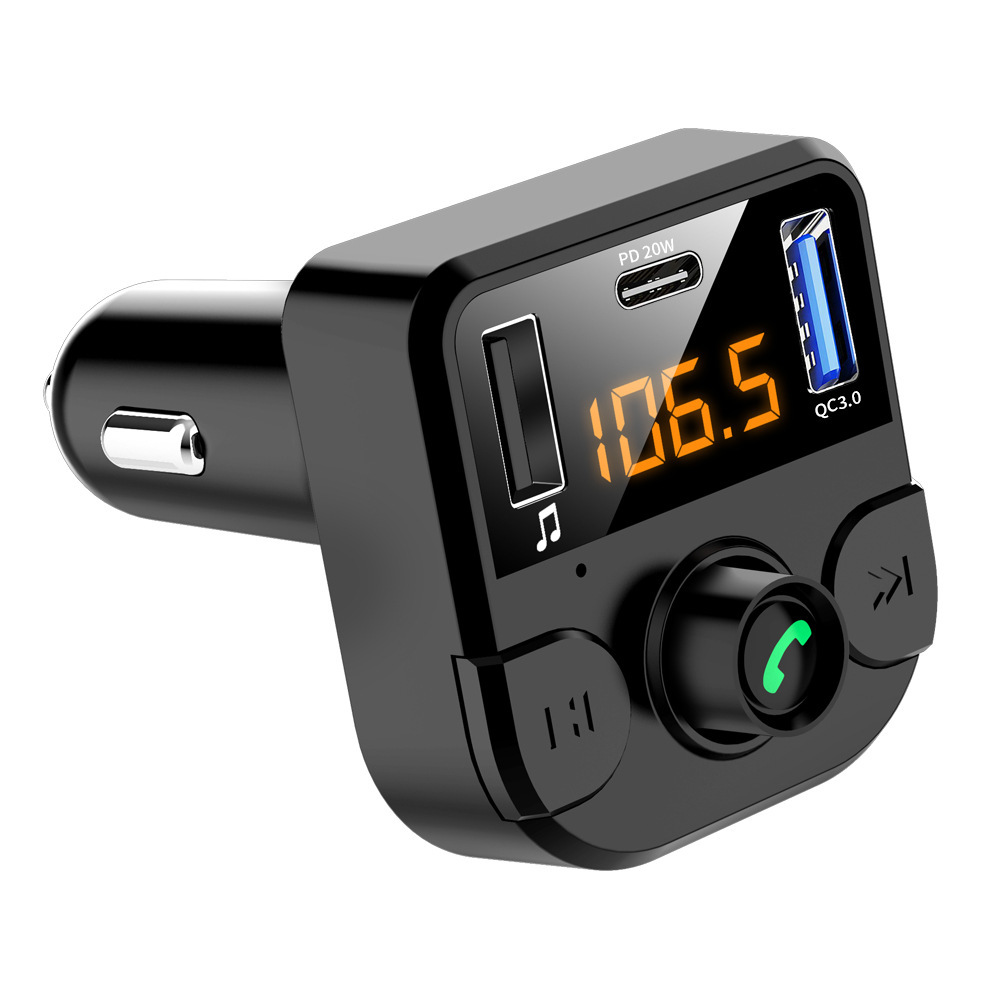 Bt36b Auto-mp3-player Mit Speicherkarten-/usb-stick-funktion, Verlustfreier Audioqualität, Bluetooth-freisprecheinrichtung, Bt36b Pd 20w Schnellladeversion
