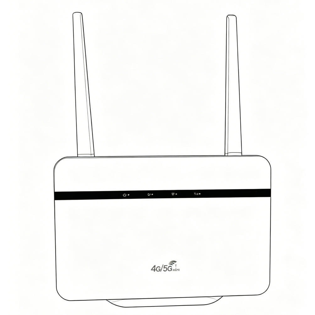 Cp106f 4g-router Für Südostasien, 4g Wireless Wifi Cpe Sim-karte, Russischer Lte-router, Europa-südostasien-version