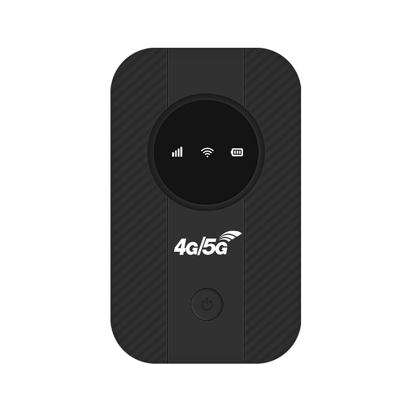 Tragbarer 4g-wlan-router Mit Speicherkartensteckplatz – M5-u Global Edition Schwarz
