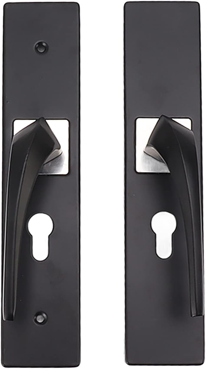 Türgriff Aus Aluminium, Schloss, 35-45 Mm Dick, Für