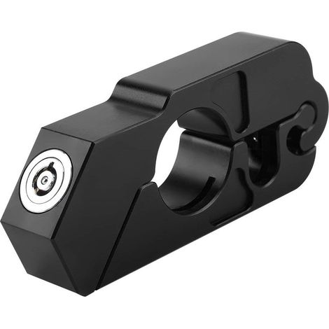 Motorrad-lenkerbremshebel-schloss, Universelle Diebstahlschutzvorrichtung Aus Cnc-aluminiumlegierung Für Fahrzeugsicherheit (schwarz)