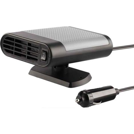 Kfz-heizungsventilator-enteiser, Elektrischer Tragbarer 12-v-fensterentfeuchter Zur Windschutzscheibenentnebelung (grau)
