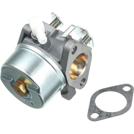 Carburateur Tecumseh 640297 Avec Joint De Remplacement – Matériaux Plastique Et Métal – Compatible Modèles Tvm220-157288h/157287h/157302l - Tvm220-157302l