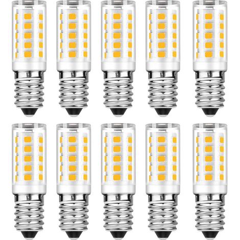 10er-pack Led-lampen E14 - Warmweiß 3000k - 5w Entspricht 50w Glühlampe - 500lm Nicht Dimmbar