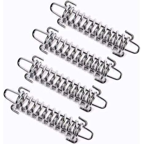 4 Stück Spannfeder Für Sonnensegel, Sonnensegel-spanner Mit Feder, Zugfeder Für Sonnensegel, Zugfeder Für Campingzelt, Seilschlaufe Mit Zugfeder