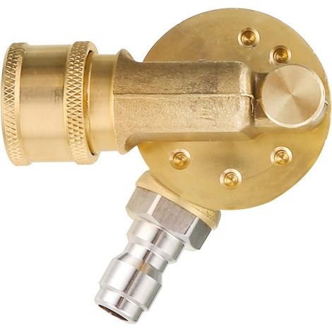 Embout De Nettoyeur De Gouttière, Coupleur Pivotant Pour Buse De Nettoyeur Haute Pression, Rotation À 240 Degrés, Connexion Rapide De 1/4