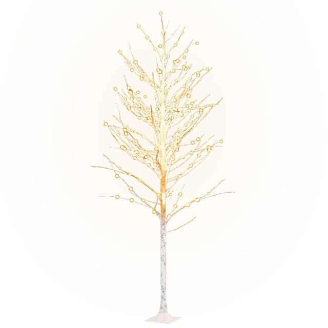Led-birke Warmweiß 240 Leds 300 Cm Vidaxl