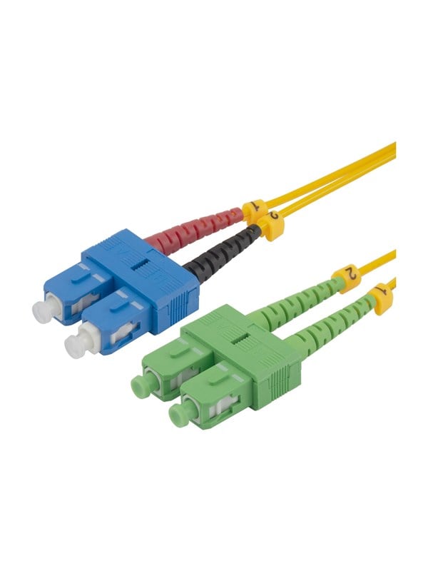 Deltaco network cable - 05 m - yellow - Gelb - 05m