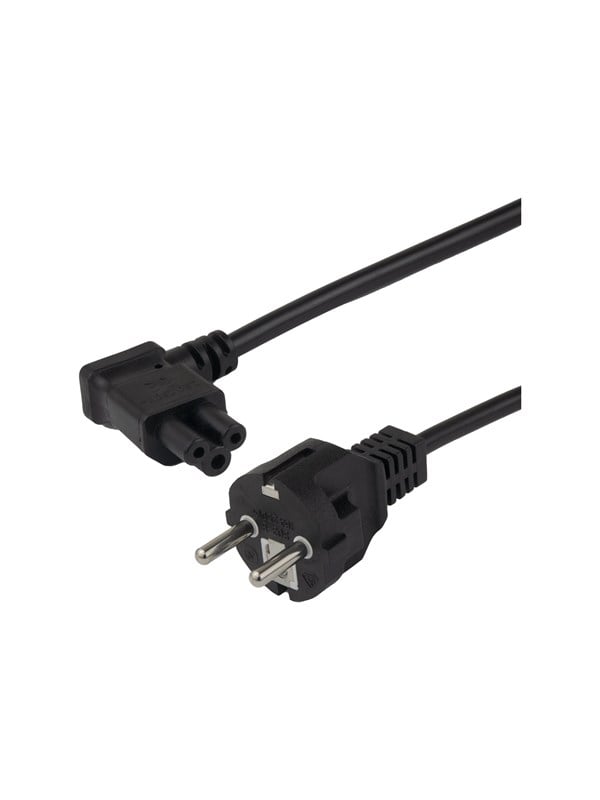 Deltaco - power cable - power CEE 77 to IEC 60320 C5 - 50 cm