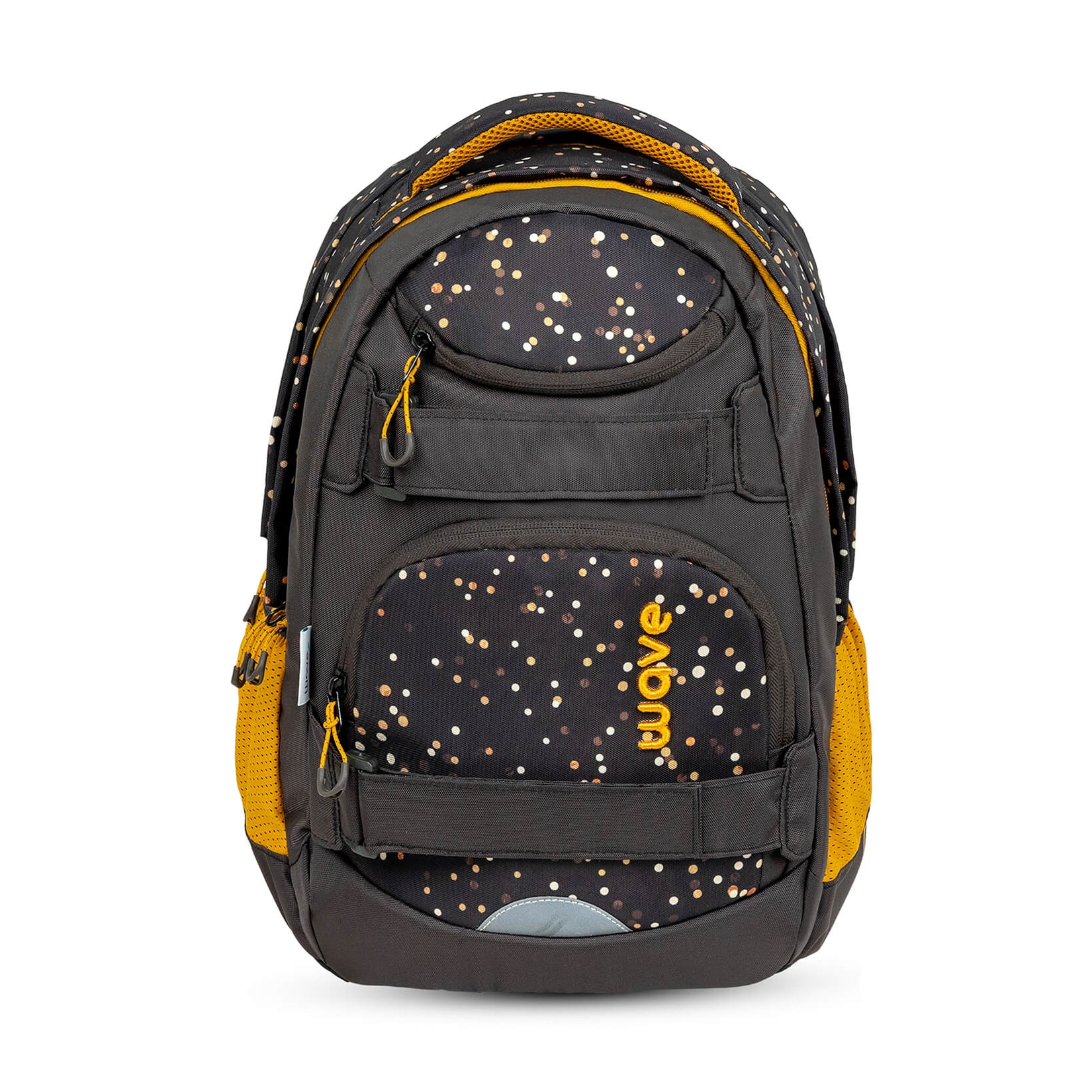 Wave Rucksack Infinity Move Tasche Schulrucksack "Dots Sand" Ranzen