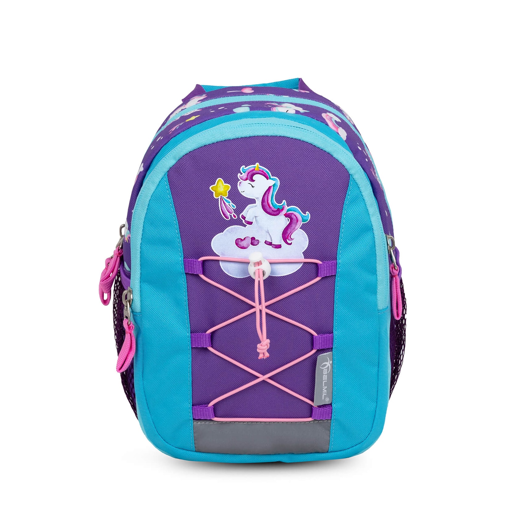 Belmil Kindergartenrucksack "Ponyville" für 1-3 Jährige Kinder Rucksack