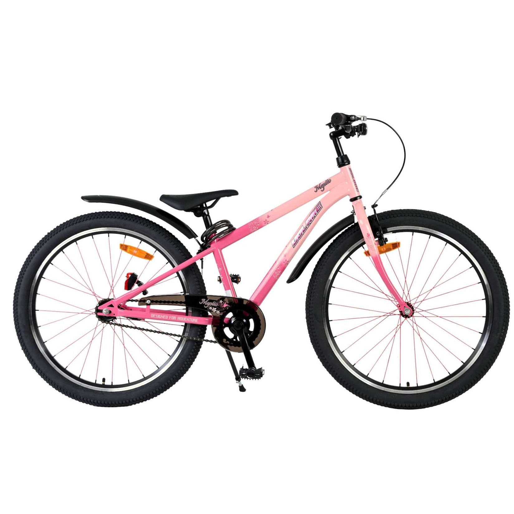 Volare Kinderfahrrad Mystic 24 Zoll Kinderrad in Rosa