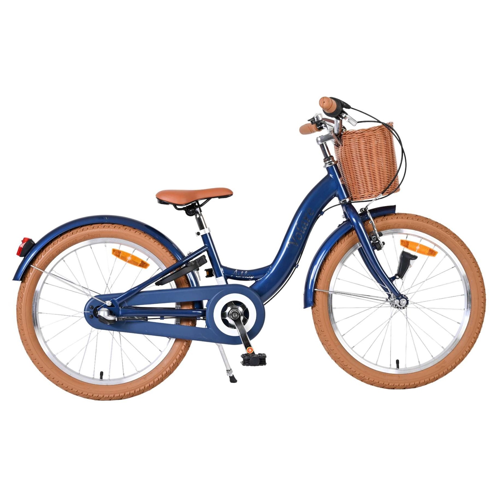 Volare Kinderfahrrad Ashley für Mädchen 20 Zoll Kinderrad in Blau, Shimano Nexus 3