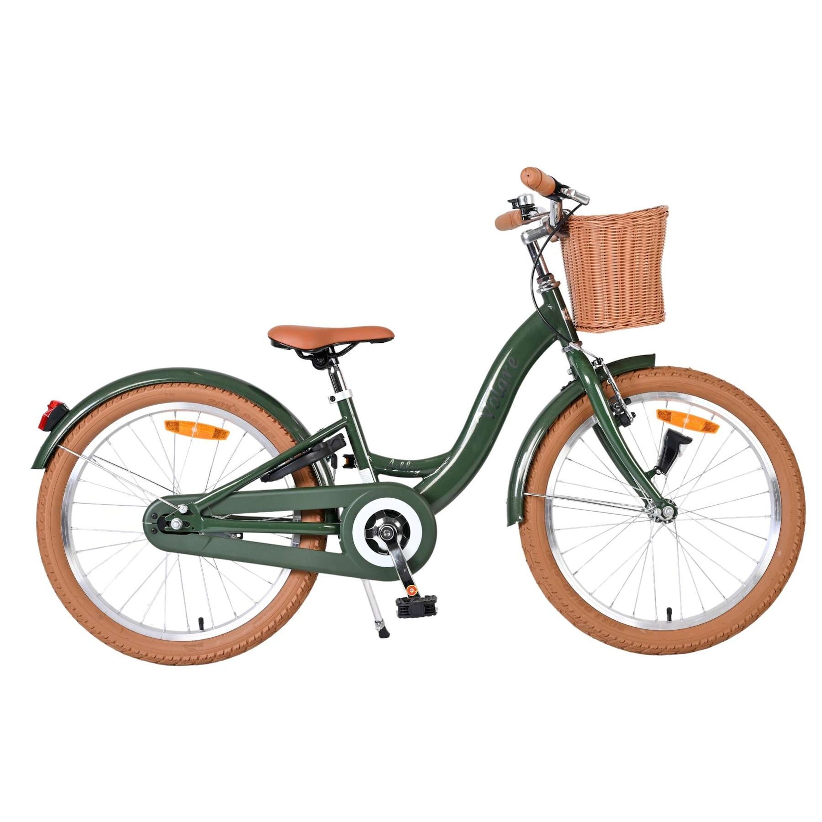 Volare Kinderfahrrad Ashley für Mädchen 20 Zoll Kinderrad in Grün