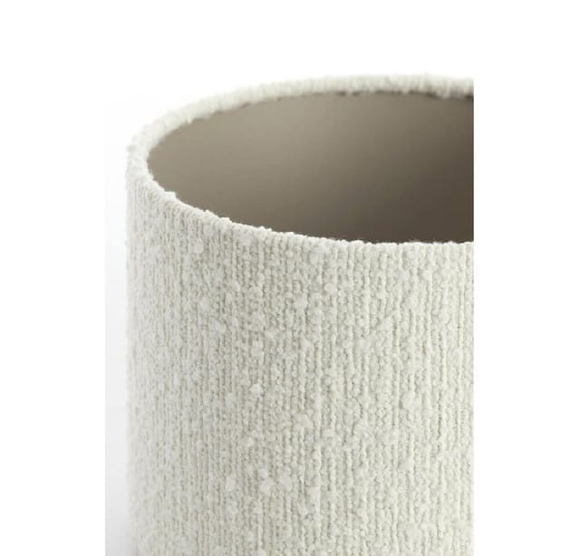 Lampenschirm - Bolero - Weiß - Textil - Ø 30cm - - Light&living