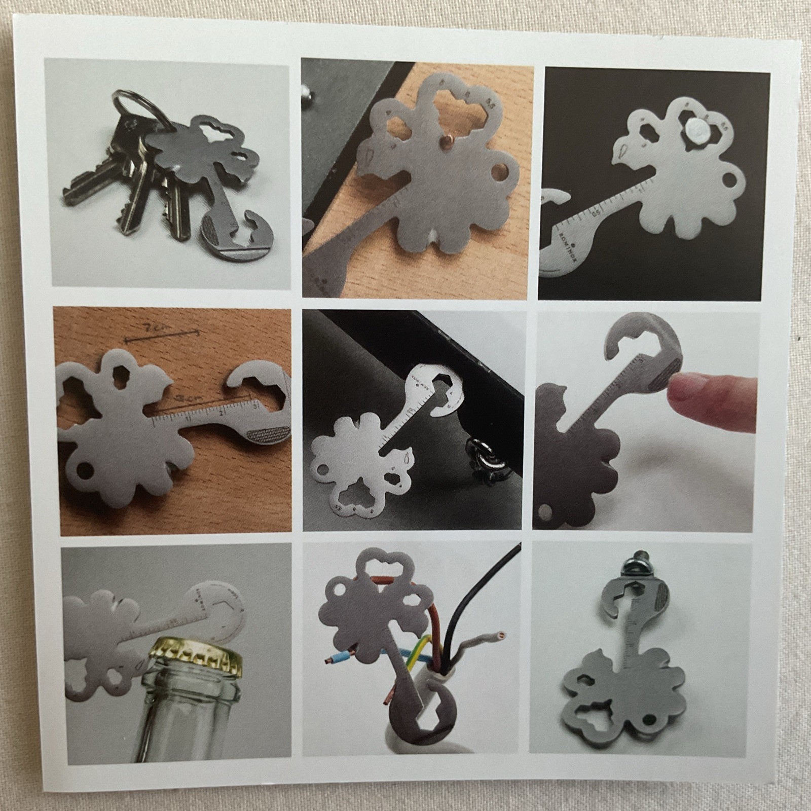 rominox Key Tool "Lucky Charm" Multifunktionswerkzeug unbenutzt und nagelneu :-) Bild 13