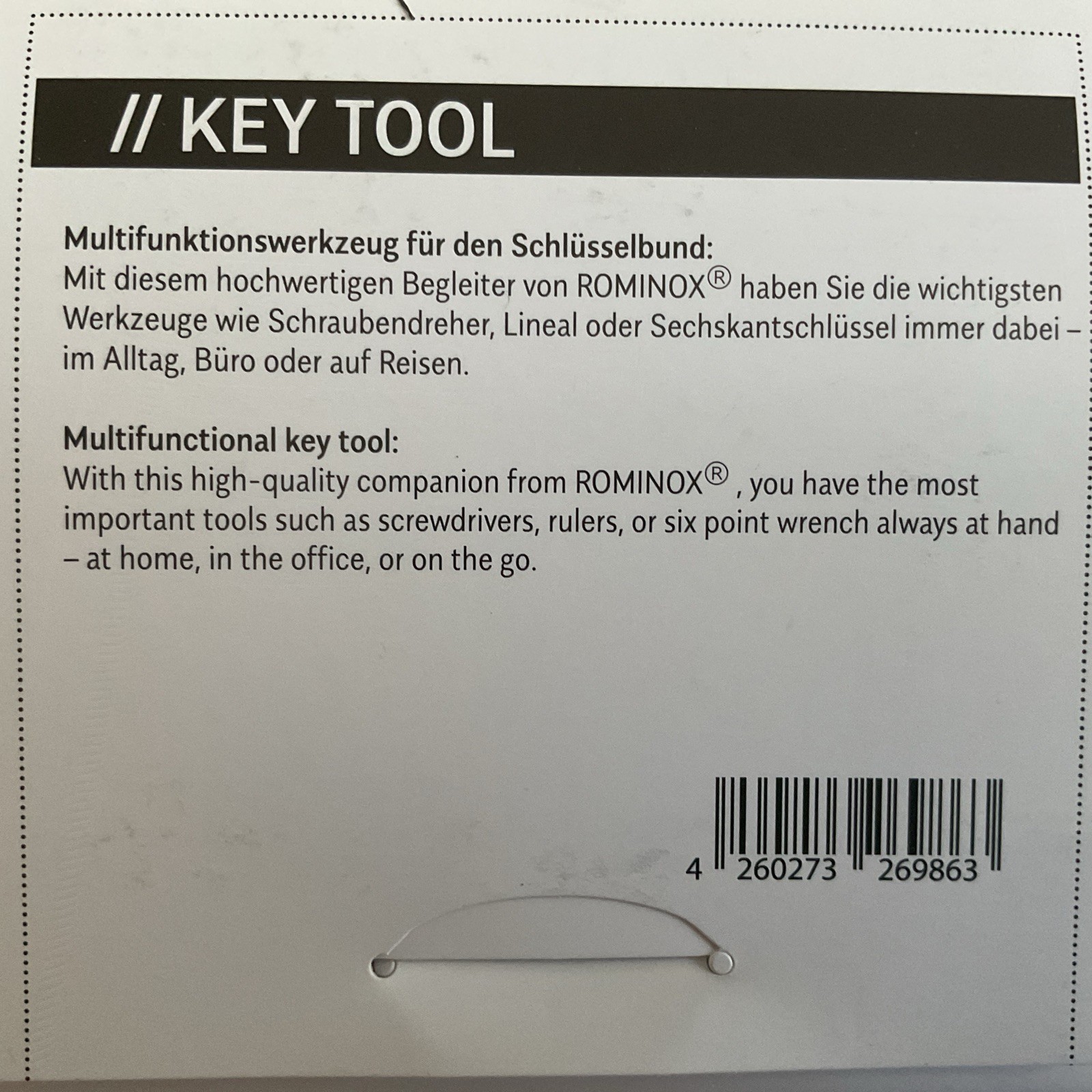 rominox Key Tool "Lucky Charm" Multifunktionswerkzeug unbenutzt und nagelneu :-) Bild 19
