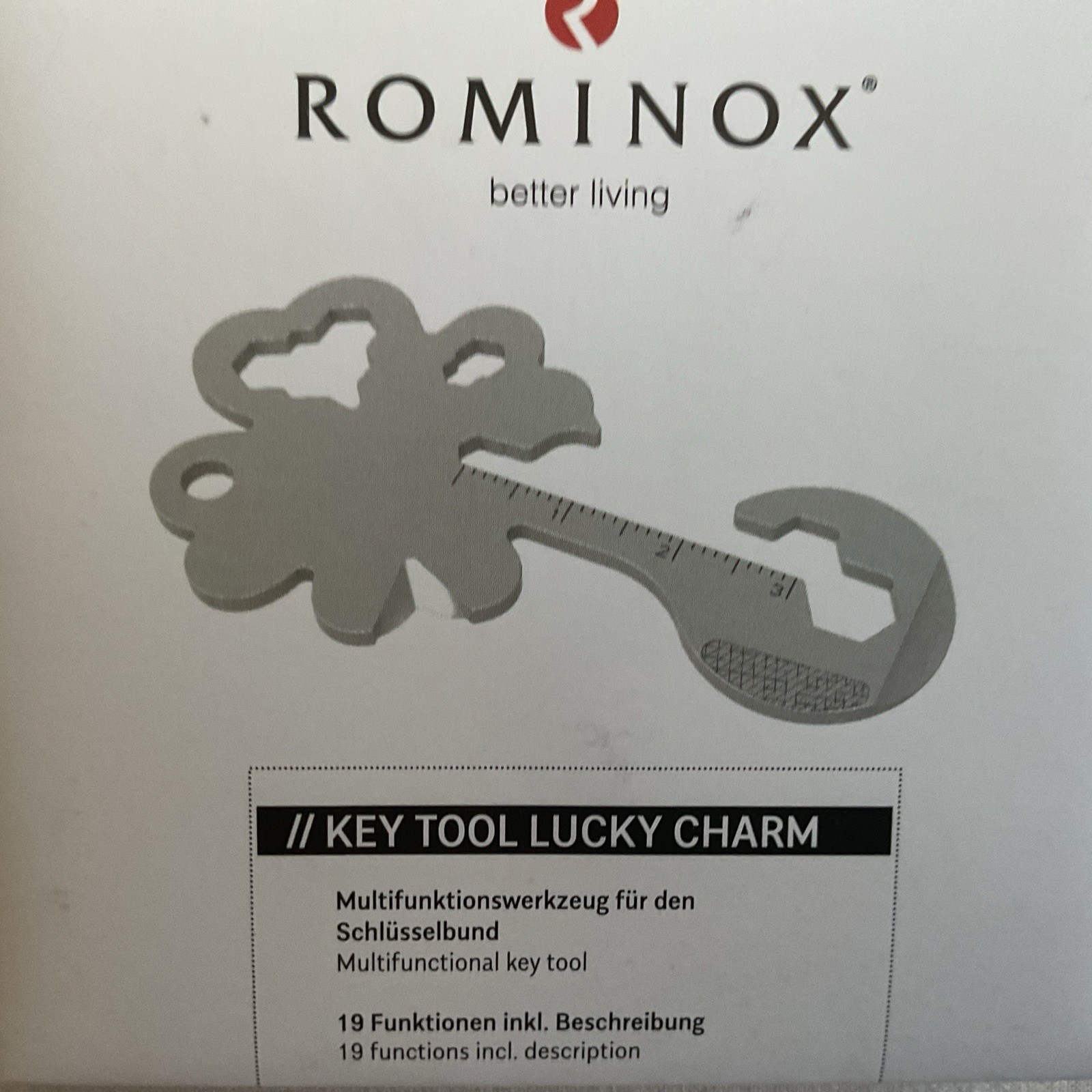 rominox Key Tool "Lucky Charm" Multifunktionswerkzeug unbenutzt und nagelneu :-) Bild 7