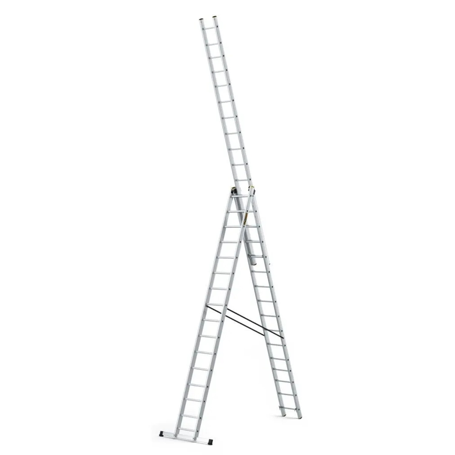 DRABEST Aluminium Multifunktionsleiter PRO 3x16 Tragfähigkeit 150 kg