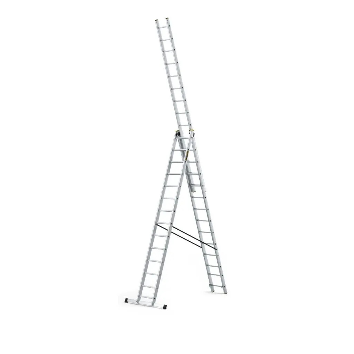 DRABEST Aluminium Multifunktionsleiter PRO 3x14 Tragfähigkeit 150 kg