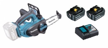 Makita DUC122RME 2x 4Ah Akku + Ladegerät