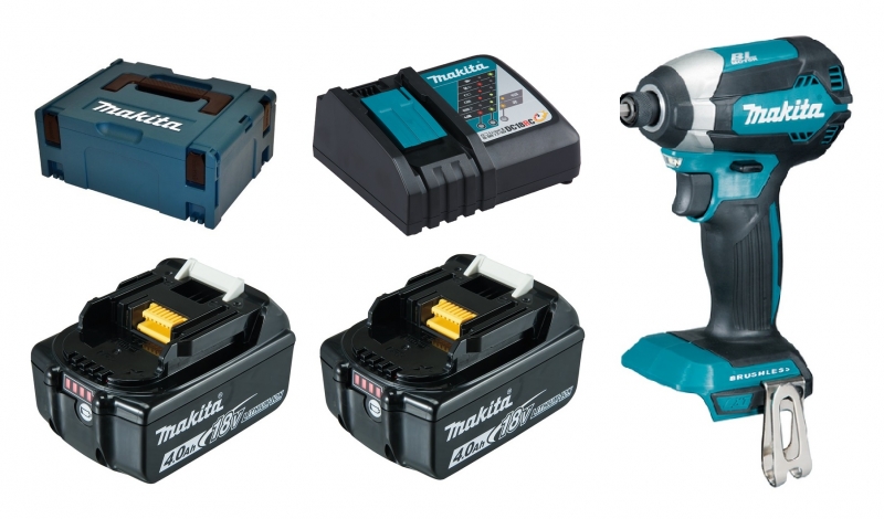 Makita DTD153RMJ 2x 4Ah Akku Bild 2