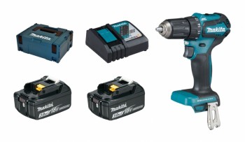 Makita DDF483RFJ 2x 3Ah Akku + Ladegerät