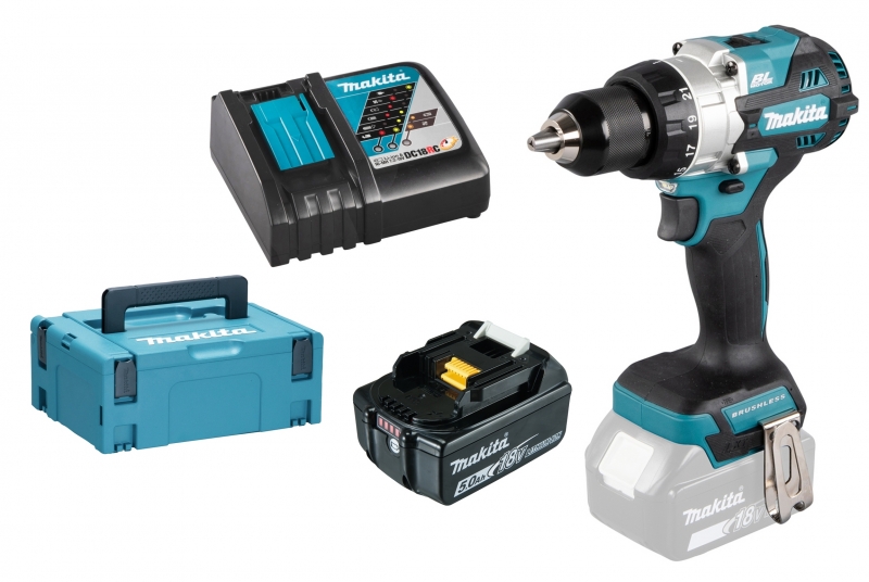 Makita DHP486RT1J 1x 5Ah Akku + Ladegerät Bild 2