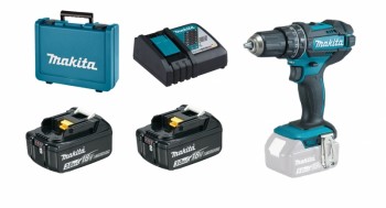Makita DHP482RFE 2x 3Ah Akku + Ladegerät