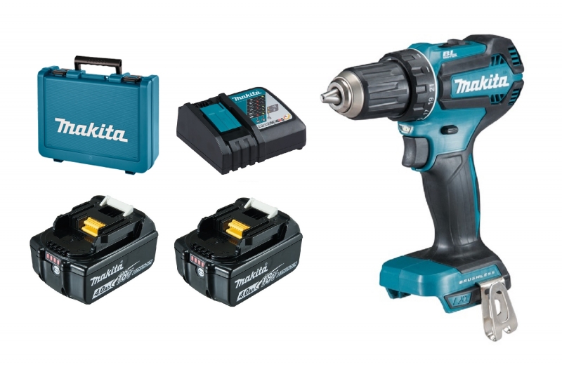 Makita DDF485RME 2x 4Ah Akku + Ladegerät im Transportkoffer Bild 2