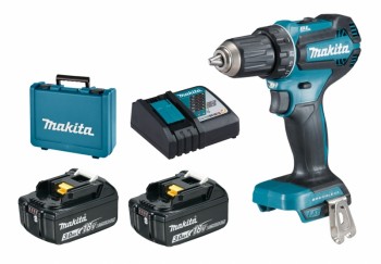 Makita DDF485RFE 2x 3Ah Akku + Ladegerät im Transportkoffer Bild 2