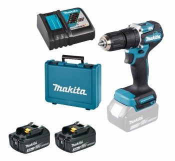 Makita DHP487RFE 2x 3Ah Akku + Ladegerät