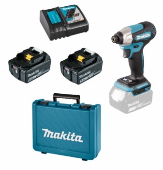 Makita DTD157RTE 2x 5Ah Akku + Ladegerät