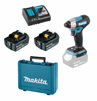 Makita DTD157RME 2x 4Ah Akku + Ladegerät