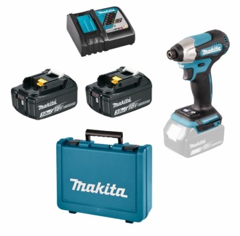 Makita DTD157RFE 2x 3Ah Akku + Ladegerät