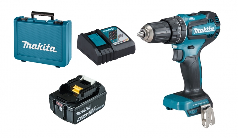 Makita DHP485RM1E 1x 4Ah Akku + Ladegerät Bild 2