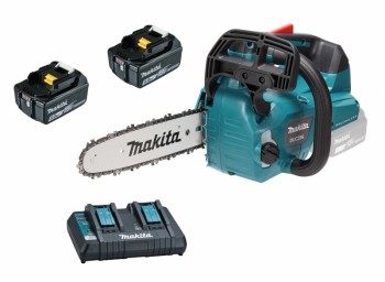 Makita DUC256PT2 2x 5Ah Akku + 2-fach Ladegerät