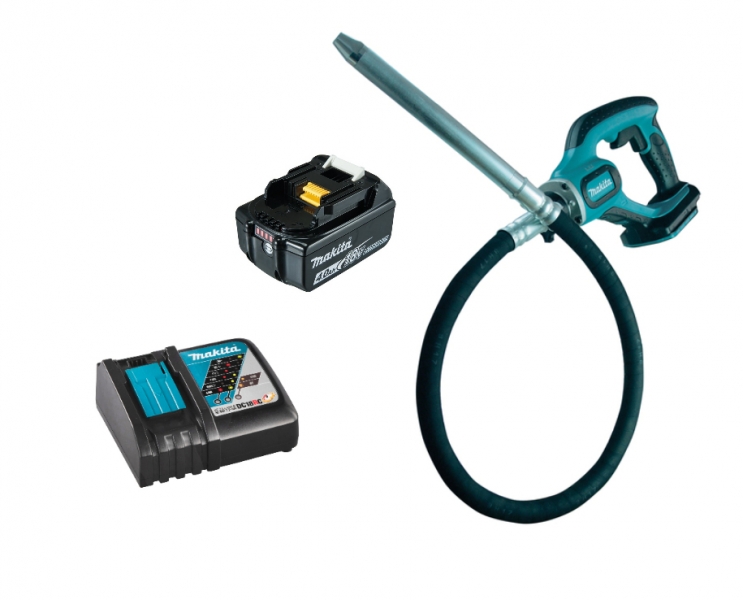 Makita DVR450RM1 + 1x 18V 4Ah BL1840B + DC18RC Bild 2