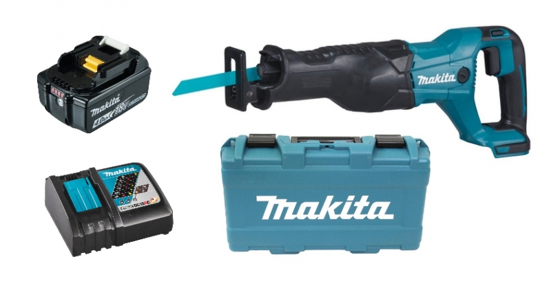 Makita DJR186RM 1x 4Ah Akku + Ladegerät Bild 2