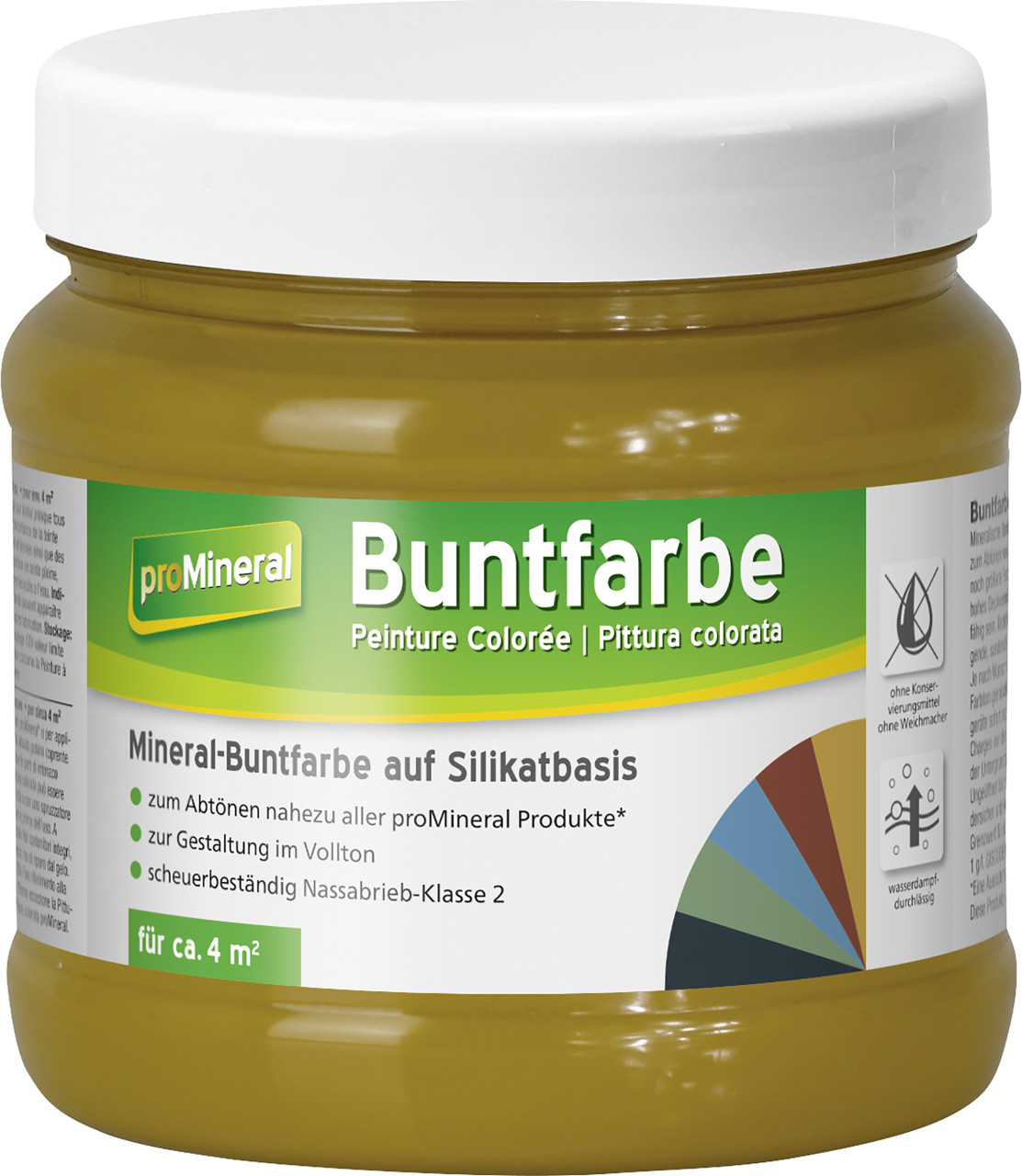 proMineral Buntfarbe Warmer Wüstensand 750 ml