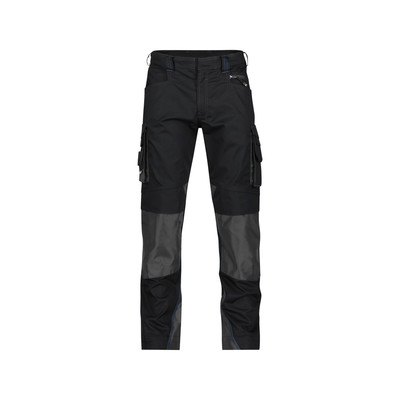 Nova Arbeitshose mit Kniepolstertaschen, schwarz/anthrazit, Schrittlänge Plus, Größe 53