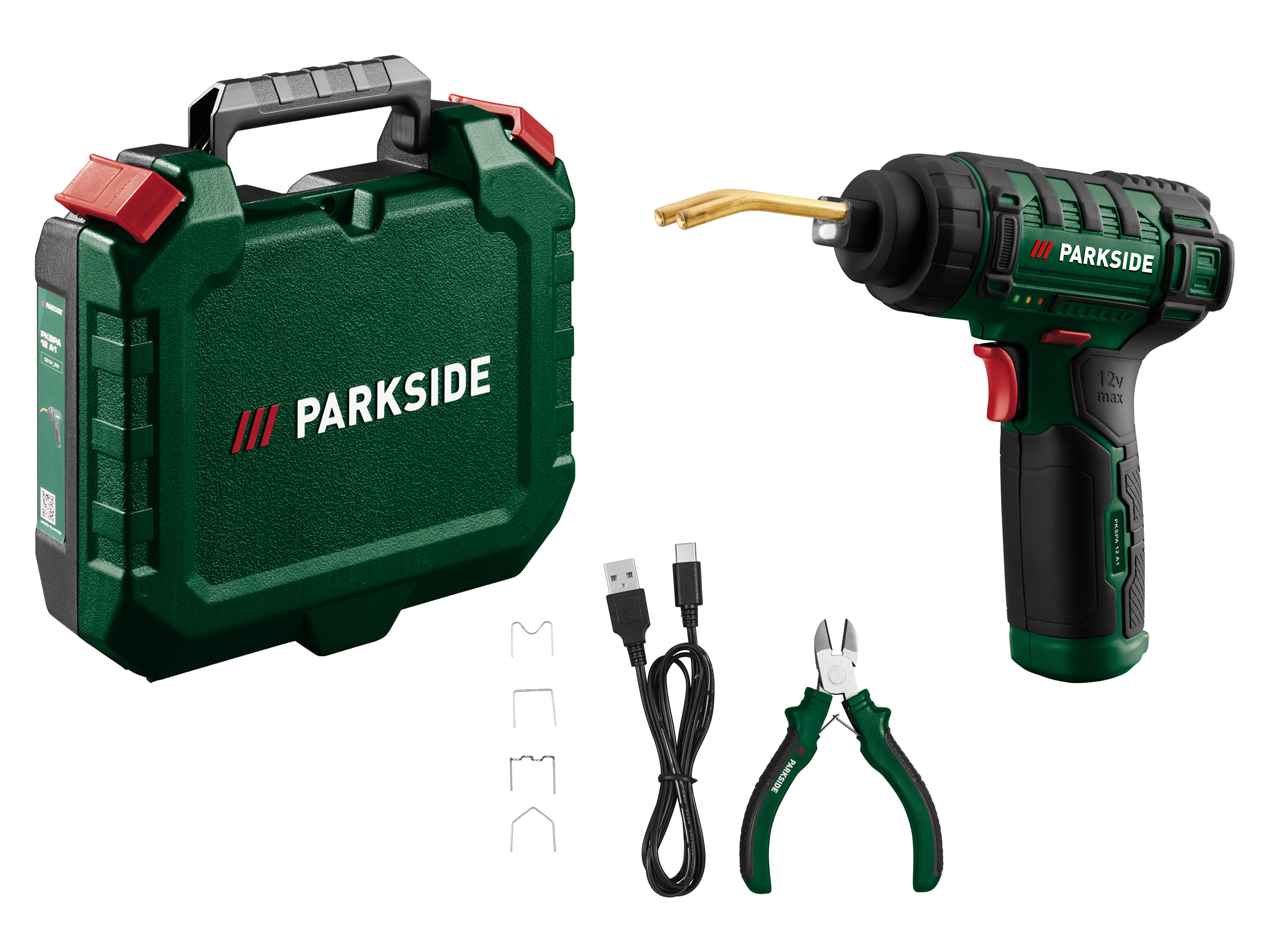 PARKSIDE® 12V Akku-Kunststoff Schweißpistole PKSPA 12 A1 (mit integriertem Akku und Ladekabel) Bild 2