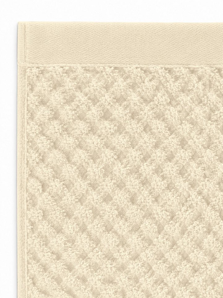 OTTO home Saunatuch Corrin, 2 Premium Saunatücher, 500 gr/m², 90x180cm, Frottier (2-St), 100% Baumwolle, mit Struktur, weich, uni, 5 Jahre Garantie Bild 4
