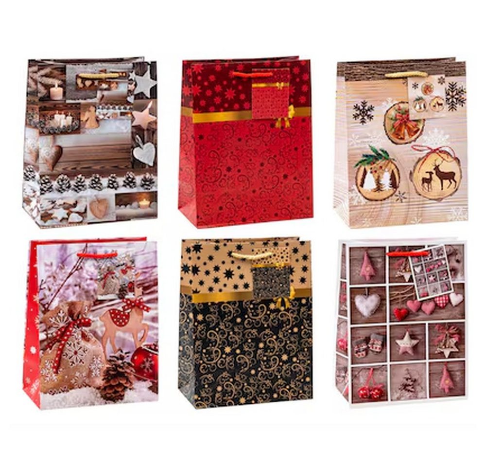 TSI Geschenk-Tragetasche 12 TSI Geschenktaschen Weihnachten Serie 9 Motiv sortiert 18,0 x 23,0 Bild 2