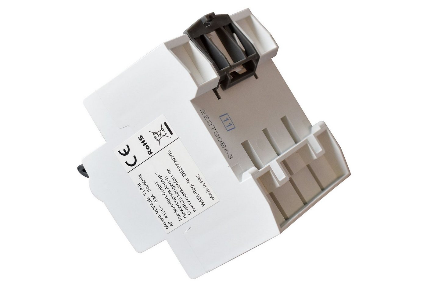 Maxkomfort Schalter FI-Schutzschalter Typ B 63A 30mA 4Polig (1-St), Allstromsensitiv, Typ B, 30mA Bild 3