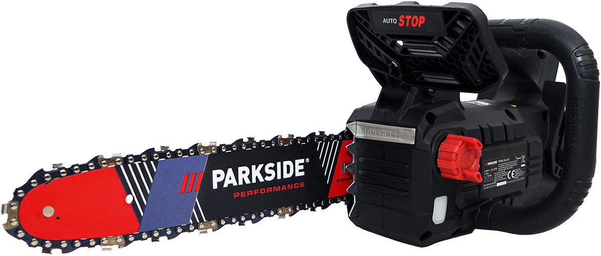PARKSIDE PERFORMANCE® Akku-Kettensäge 40V Akku Kettensäge PPAKS 40 Baumpflegesäge, 35 cm Schwertlänge Bild 2
